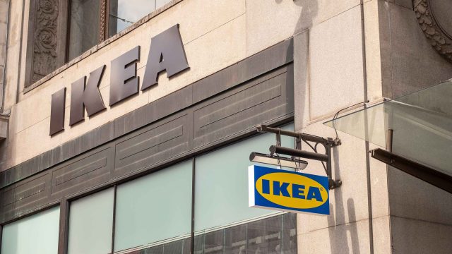 IKEA Unveils Stylish New Bookcase with Brass Accents