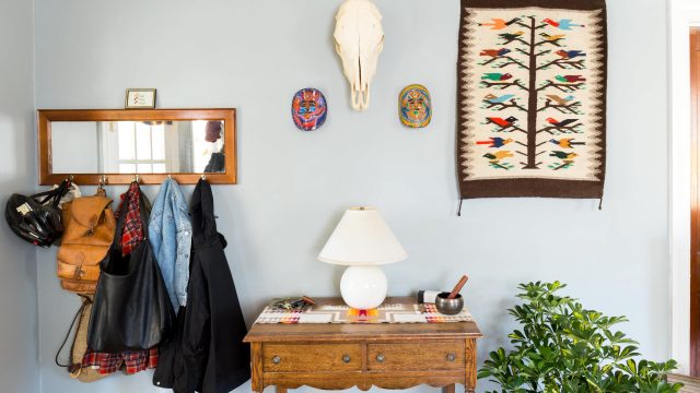 Revamping Entryway Storage: A Clever Coat Rack Idea for Small Spaces