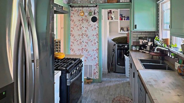 Transform Your Rented Kitchen: Turning Outdated Charm into Bohemian Style