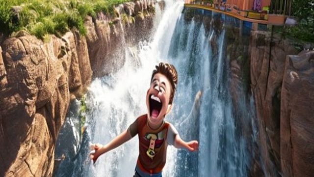 Teen Survives 50-Foot Waterfall Plunge at Popular Amusement Park | lirik lagu justin timberlake mirr