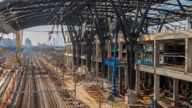 Milestone Achieved: Curzon Street Station's Structural Progress