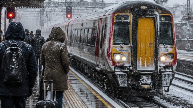 UK Rail Network Faces Challenges Amidst Red Weather Alerts